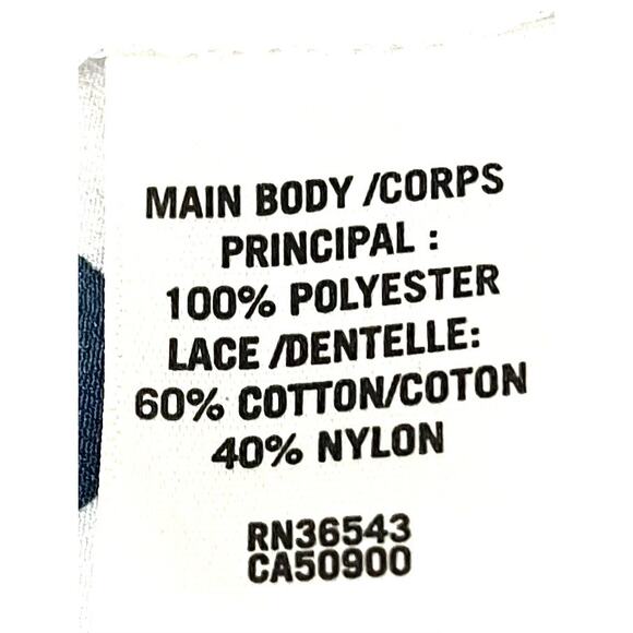 NO MFG. TAG SLEEVELESS PULL-OVER RND NECK BLOUSE, WOMEN-XL-WHITE/BLACK POLKA DOT - Picture 9 of 10